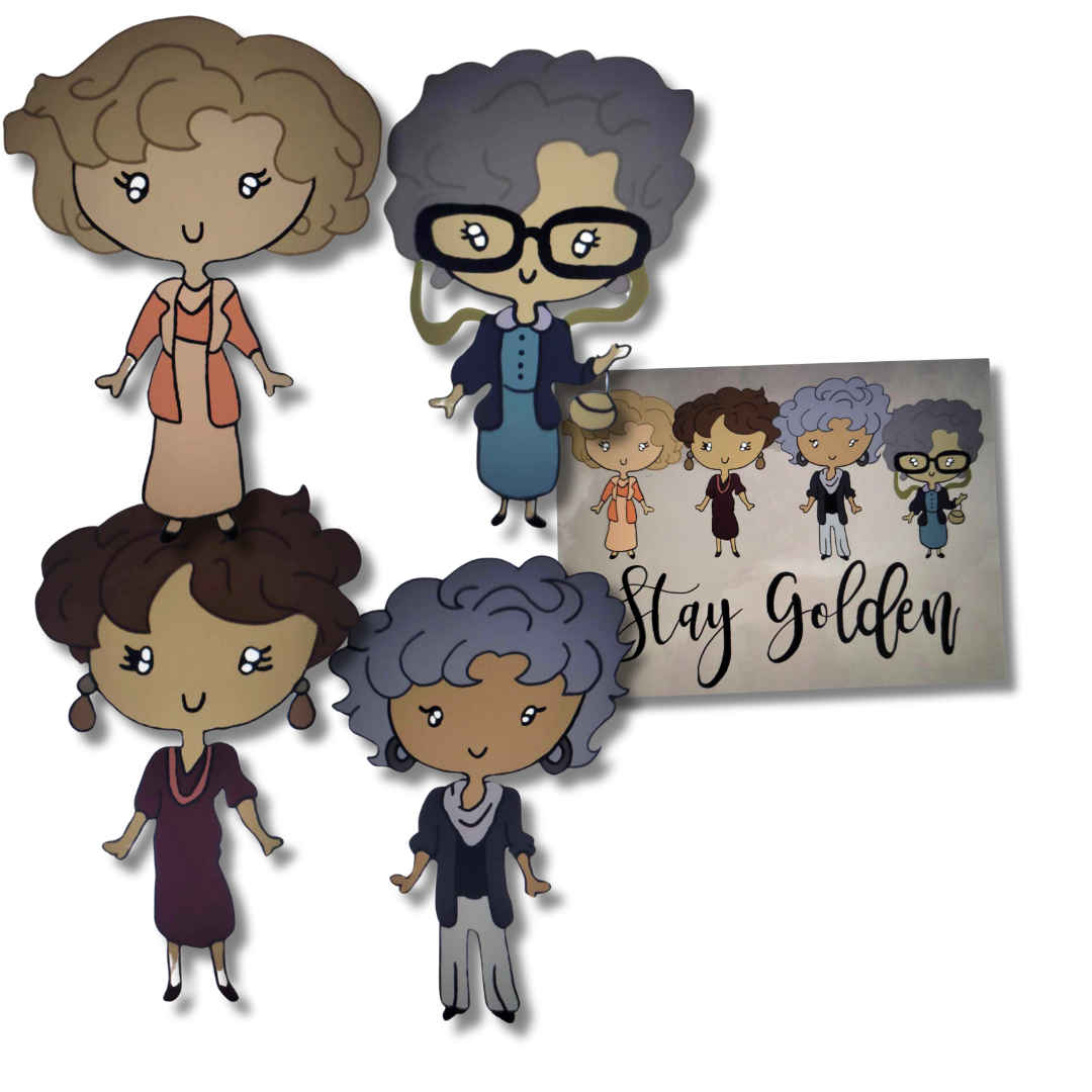 Golden Girls Stickers