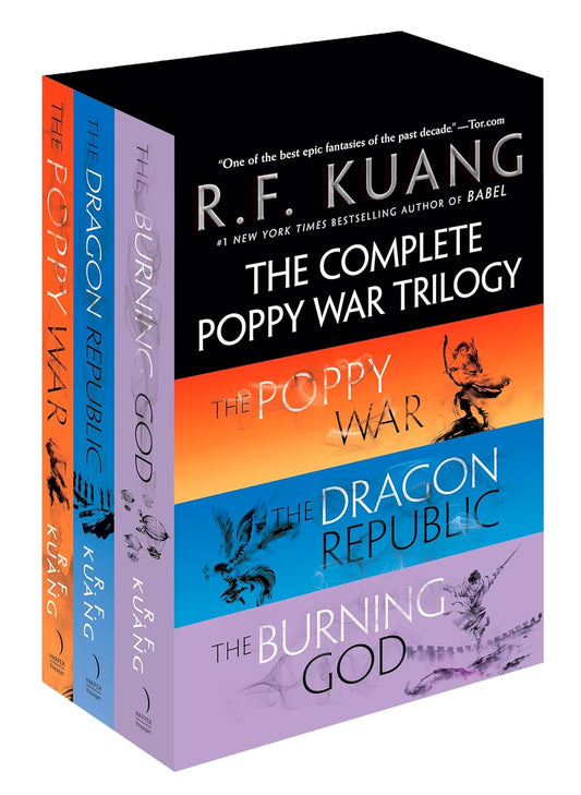 The Complete Poppy War Trilogy Boxed Set: The Poppy War / The Dragon Republic / The Burning God (Poppy War)